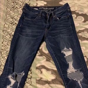 American eagle dark wash jeans